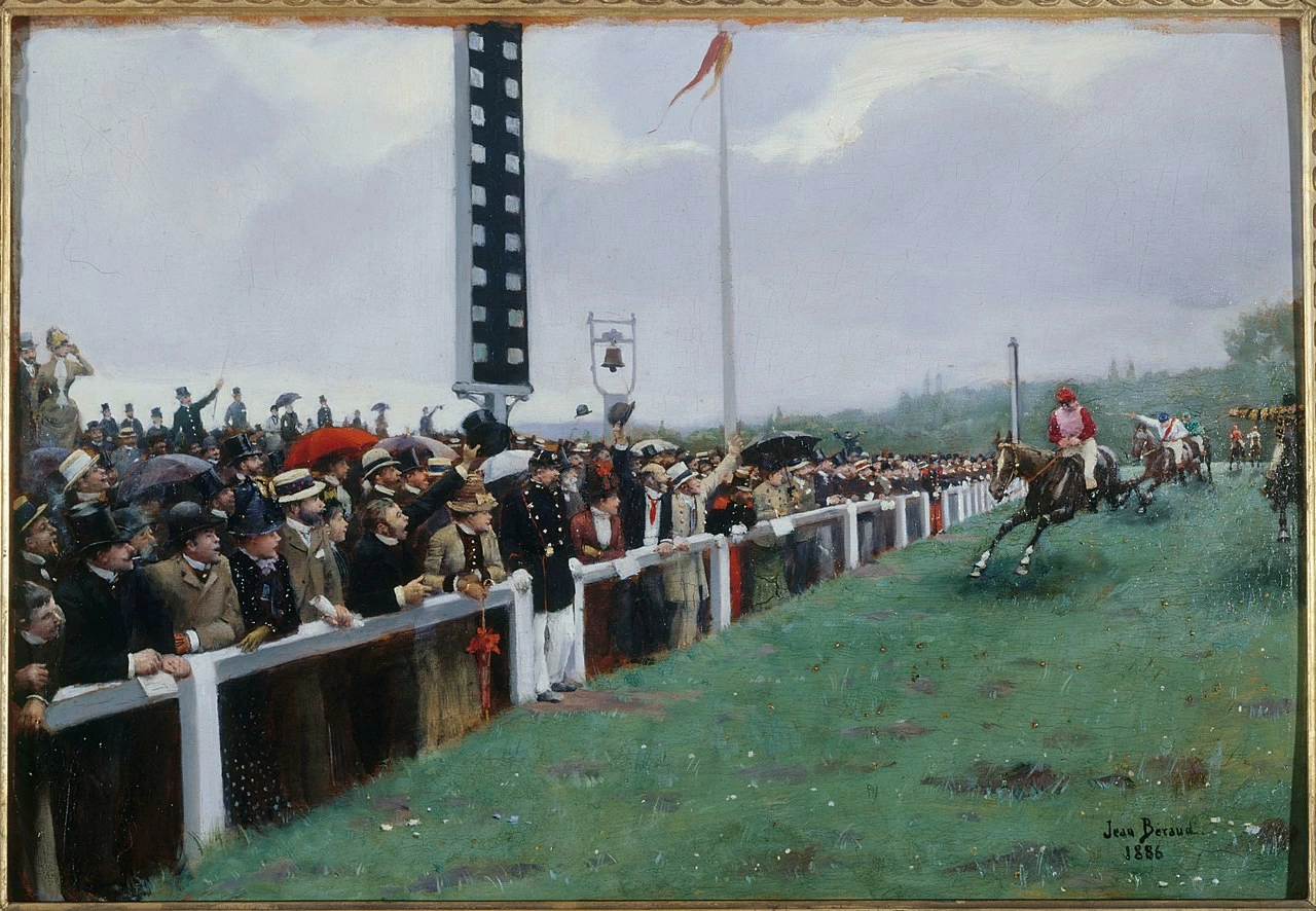 La corsa a Longchamps, 1886 - Museo Carnavalet